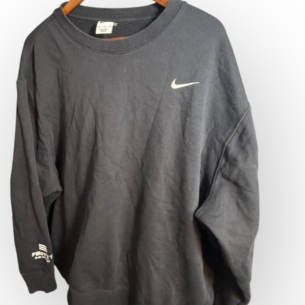 Nike Men’s Black Crewneck Sweatshirt XXL AT&T FirstNet Logo